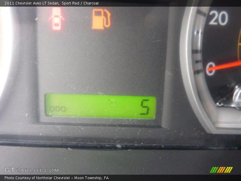 Sport Red / Charcoal 2011 Chevrolet Aveo LT Sedan