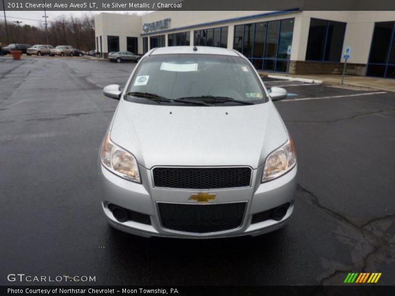 Ice Silver Metallic / Charcoal 2011 Chevrolet Aveo Aveo5 LT