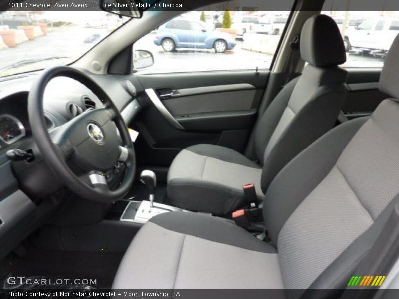  2011 Aveo Aveo5 LT Charcoal Interior