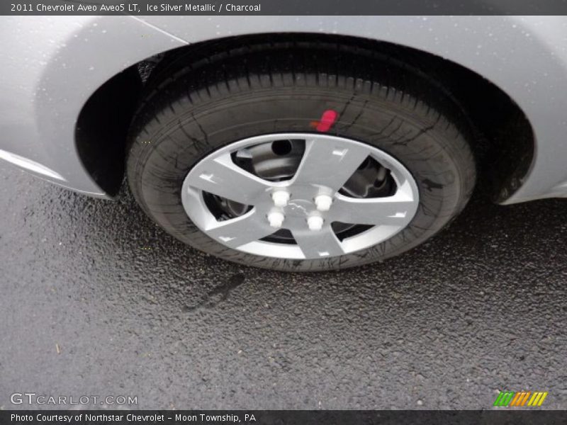 Ice Silver Metallic / Charcoal 2011 Chevrolet Aveo Aveo5 LT
