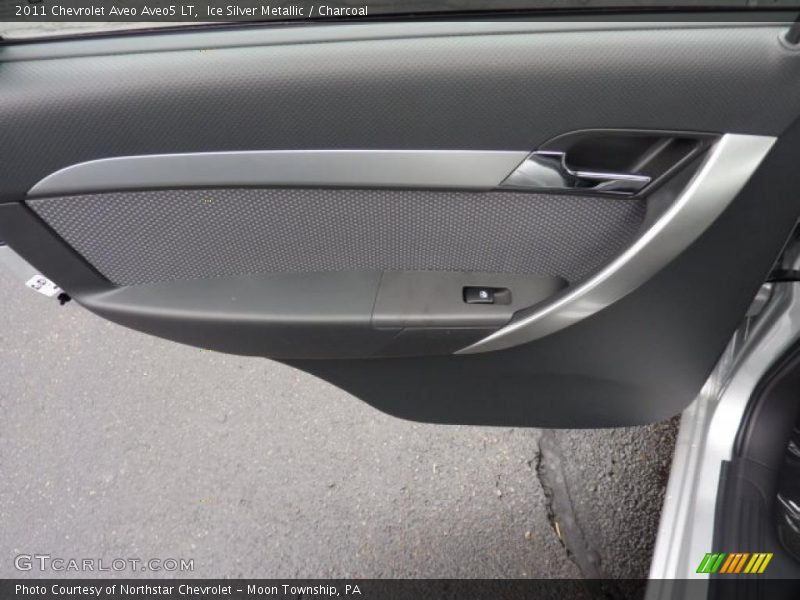 Ice Silver Metallic / Charcoal 2011 Chevrolet Aveo Aveo5 LT