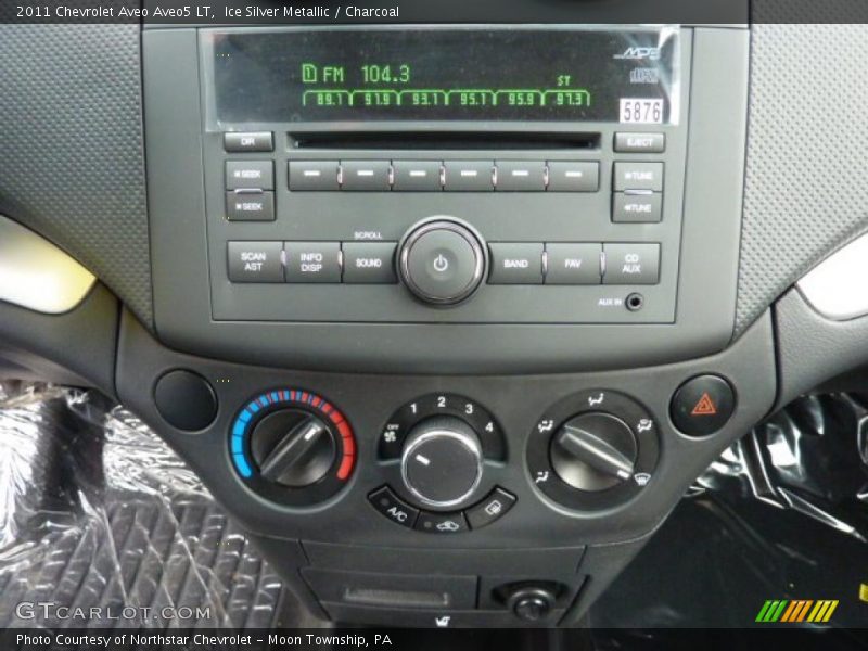 Controls of 2011 Aveo Aveo5 LT