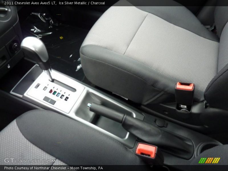 Ice Silver Metallic / Charcoal 2011 Chevrolet Aveo Aveo5 LT
