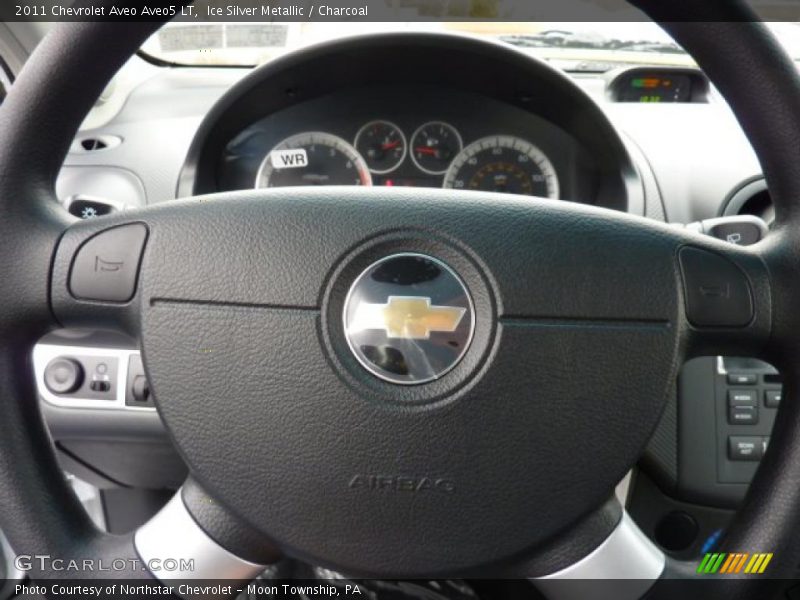 Ice Silver Metallic / Charcoal 2011 Chevrolet Aveo Aveo5 LT