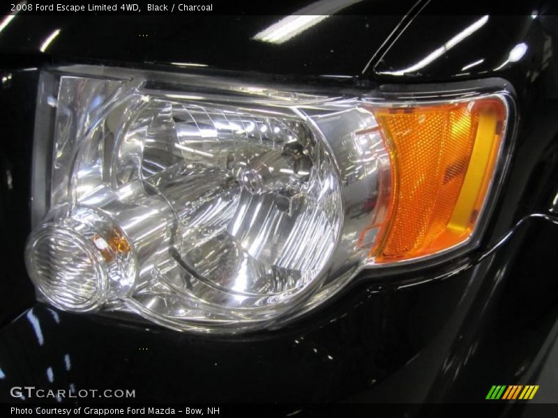 Black / Charcoal 2008 Ford Escape Limited 4WD