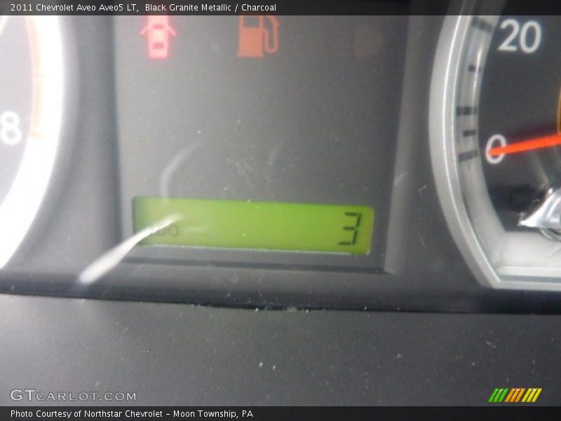 Black Granite Metallic / Charcoal 2011 Chevrolet Aveo Aveo5 LT