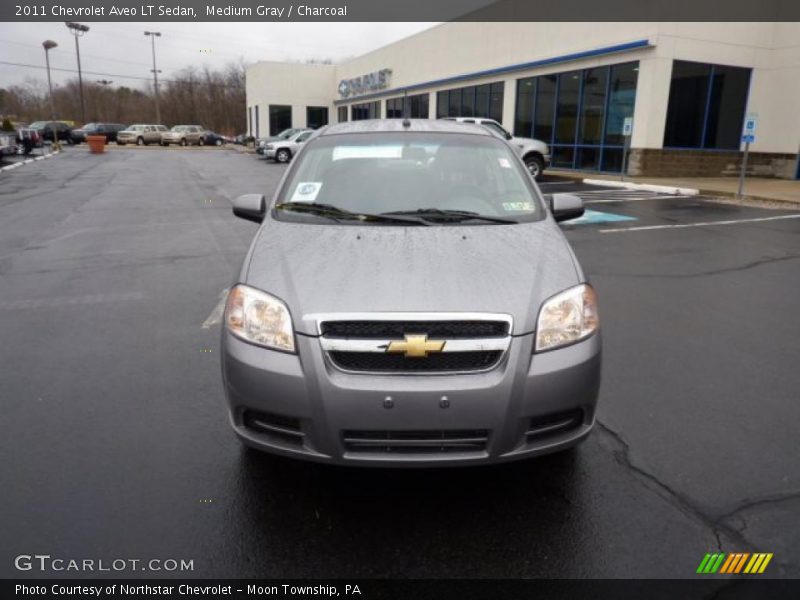 Medium Gray / Charcoal 2011 Chevrolet Aveo LT Sedan