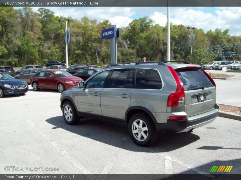 Willow Green Metallic / Taupe 2007 Volvo XC90 3.2