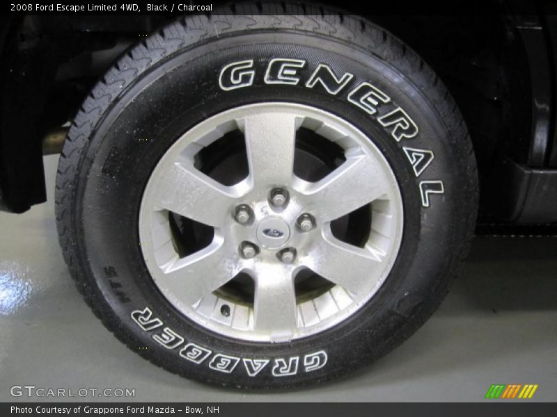 Black / Charcoal 2008 Ford Escape Limited 4WD