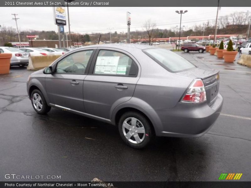 Medium Gray / Charcoal 2011 Chevrolet Aveo LT Sedan