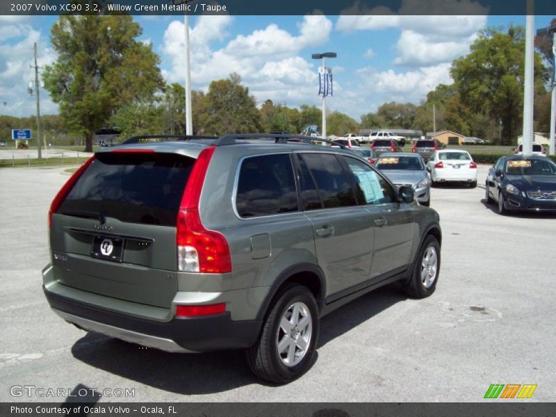 Willow Green Metallic / Taupe 2007 Volvo XC90 3.2