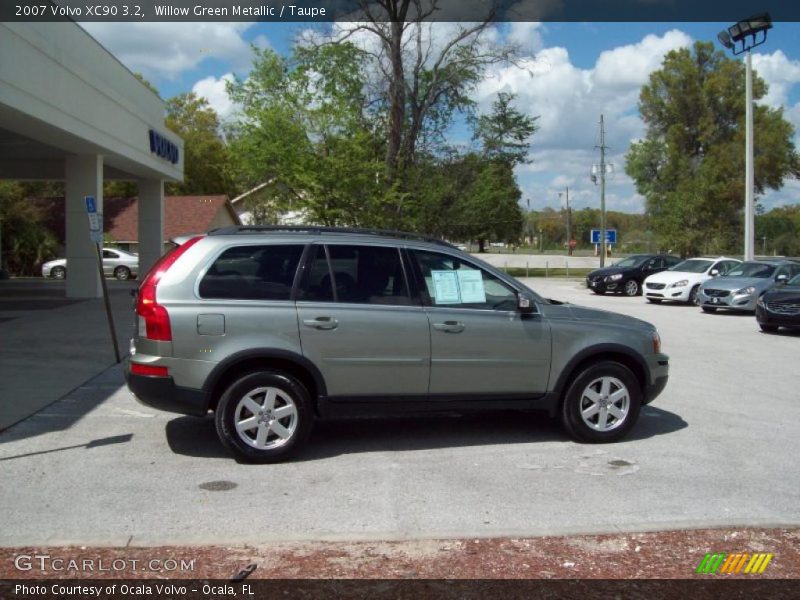 Willow Green Metallic / Taupe 2007 Volvo XC90 3.2