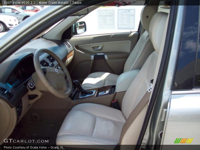 Willow Green Metallic / Taupe 2007 Volvo XC90 3.2