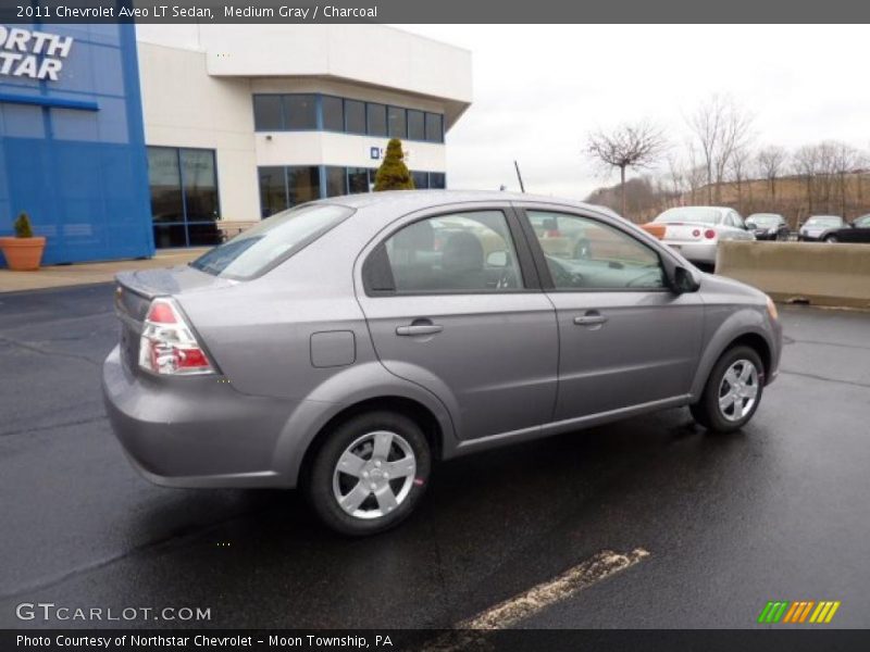 Medium Gray / Charcoal 2011 Chevrolet Aveo LT Sedan