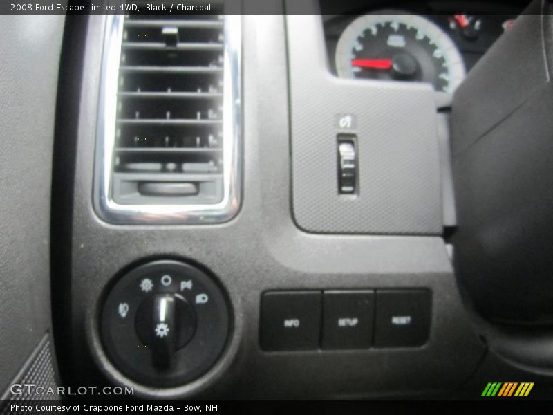 Black / Charcoal 2008 Ford Escape Limited 4WD