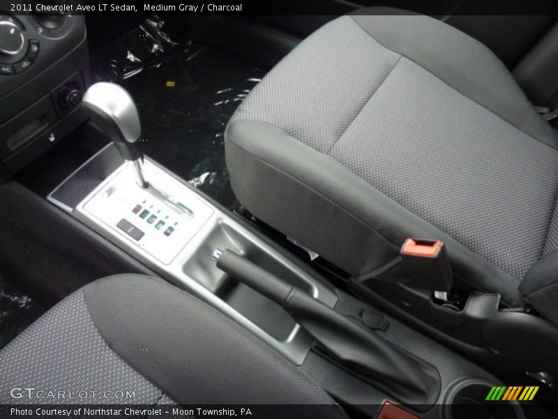Medium Gray / Charcoal 2011 Chevrolet Aveo LT Sedan