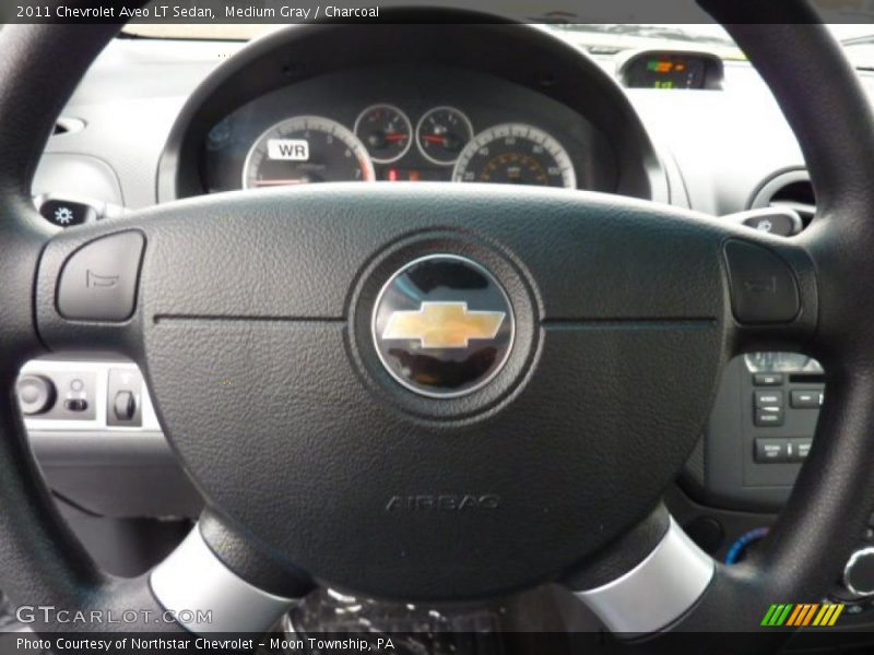 Medium Gray / Charcoal 2011 Chevrolet Aveo LT Sedan