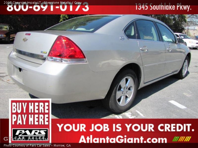 Silverstone Metallic / Gray 2007 Chevrolet Impala LT