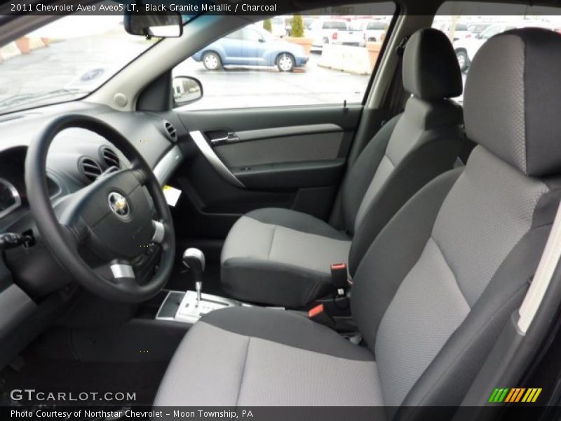  2011 Aveo Aveo5 LT Charcoal Interior
