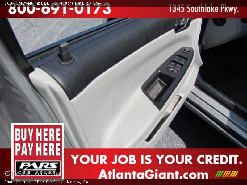 Silverstone Metallic / Gray 2007 Chevrolet Impala LT