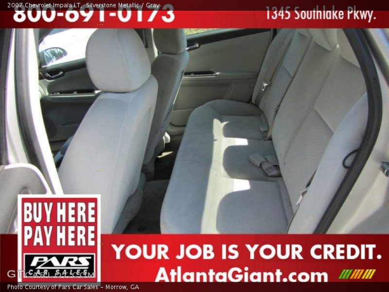 Silverstone Metallic / Gray 2007 Chevrolet Impala LT