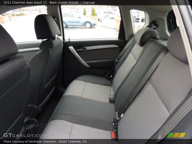 Black Granite Metallic / Charcoal 2011 Chevrolet Aveo Aveo5 LT