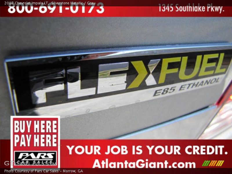 Silverstone Metallic / Gray 2007 Chevrolet Impala LT