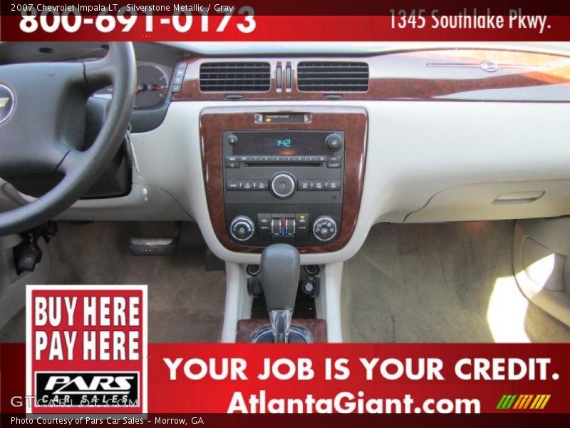 Silverstone Metallic / Gray 2007 Chevrolet Impala LT