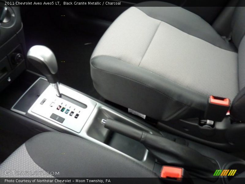 Black Granite Metallic / Charcoal 2011 Chevrolet Aveo Aveo5 LT