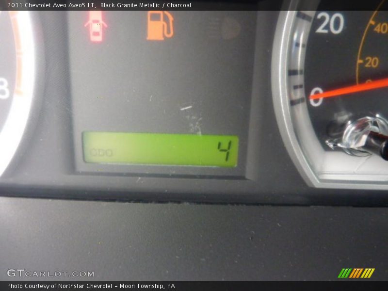 Black Granite Metallic / Charcoal 2011 Chevrolet Aveo Aveo5 LT