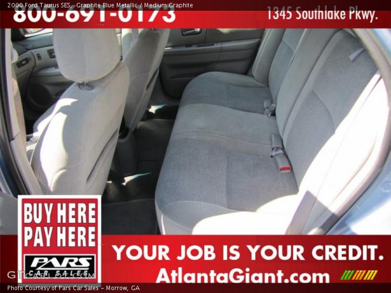 Graphite Blue Metallic / Medium Graphite 2000 Ford Taurus SES