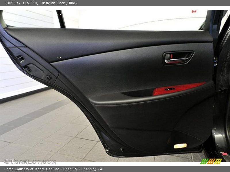 Obsidian Black / Black 2009 Lexus ES 350