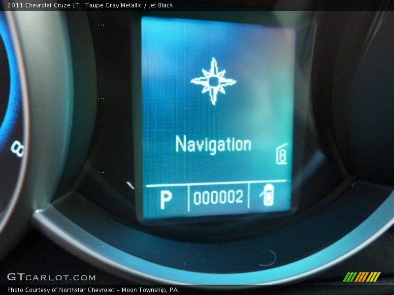 Taupe Gray Metallic / Jet Black 2011 Chevrolet Cruze LT