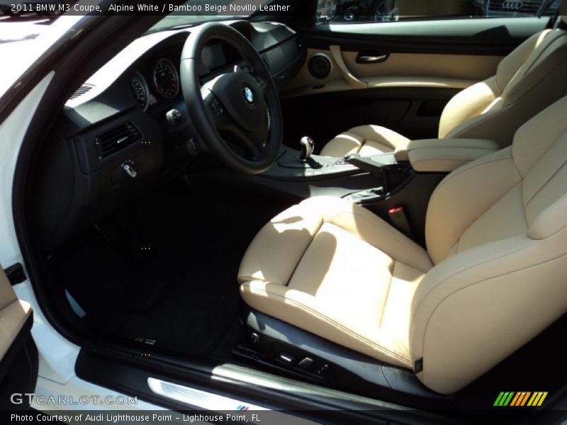  2011 M3 Coupe Bamboo Beige Novillo Leather Interior