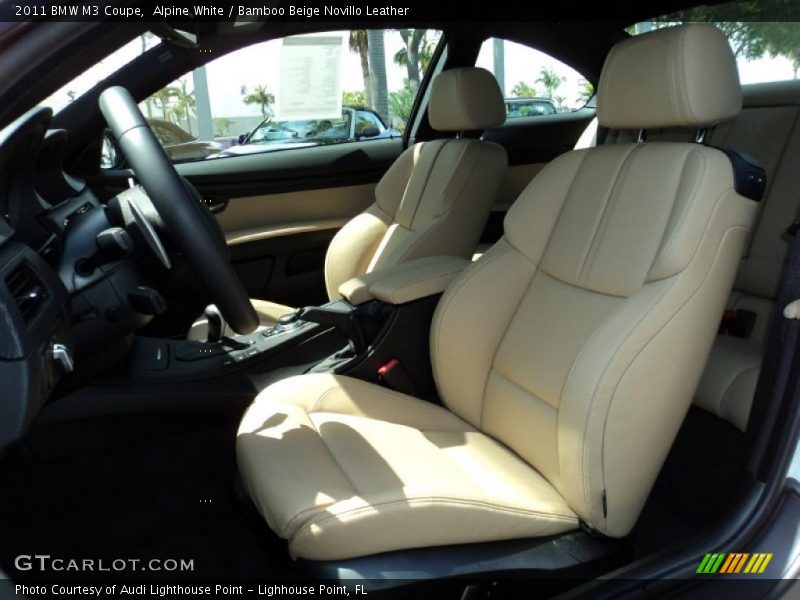  2011 M3 Coupe Bamboo Beige Novillo Leather Interior
