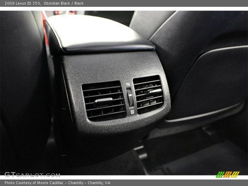 Obsidian Black / Black 2009 Lexus ES 350