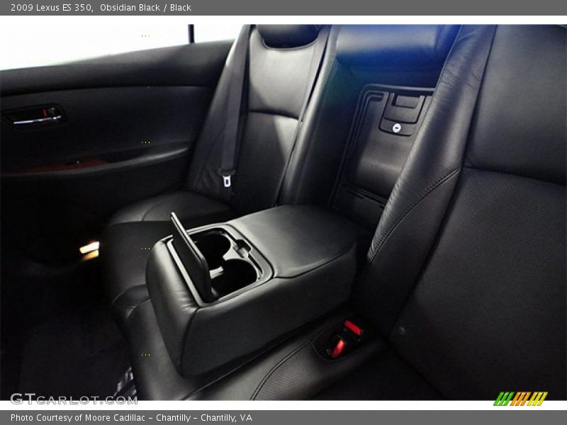 Obsidian Black / Black 2009 Lexus ES 350