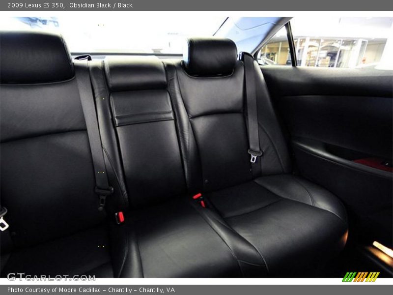 Obsidian Black / Black 2009 Lexus ES 350