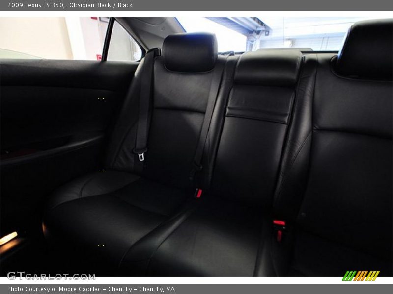 Obsidian Black / Black 2009 Lexus ES 350