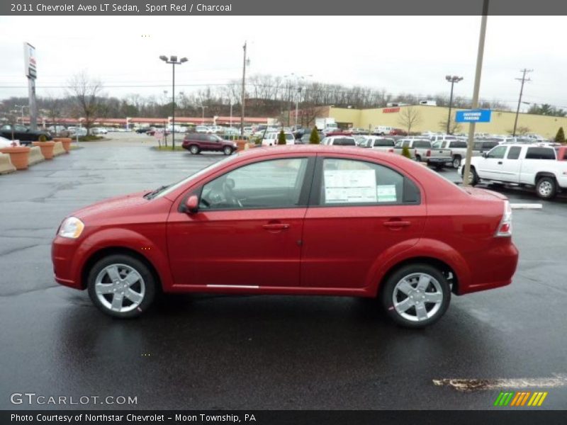  2011 Aveo LT Sedan Sport Red