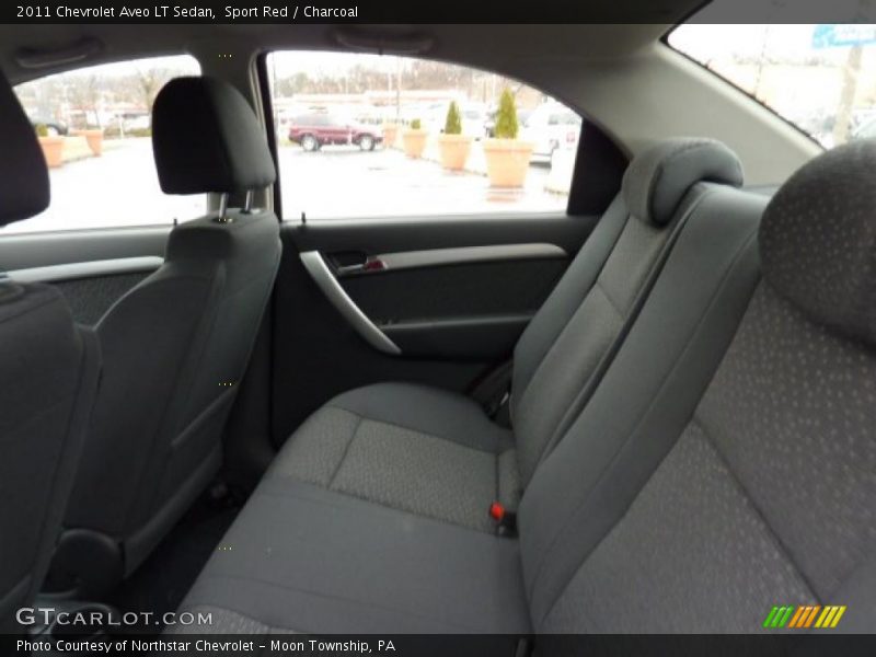 Sport Red / Charcoal 2011 Chevrolet Aveo LT Sedan