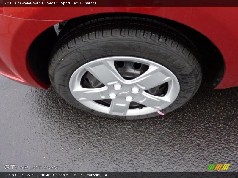 Sport Red / Charcoal 2011 Chevrolet Aveo LT Sedan
