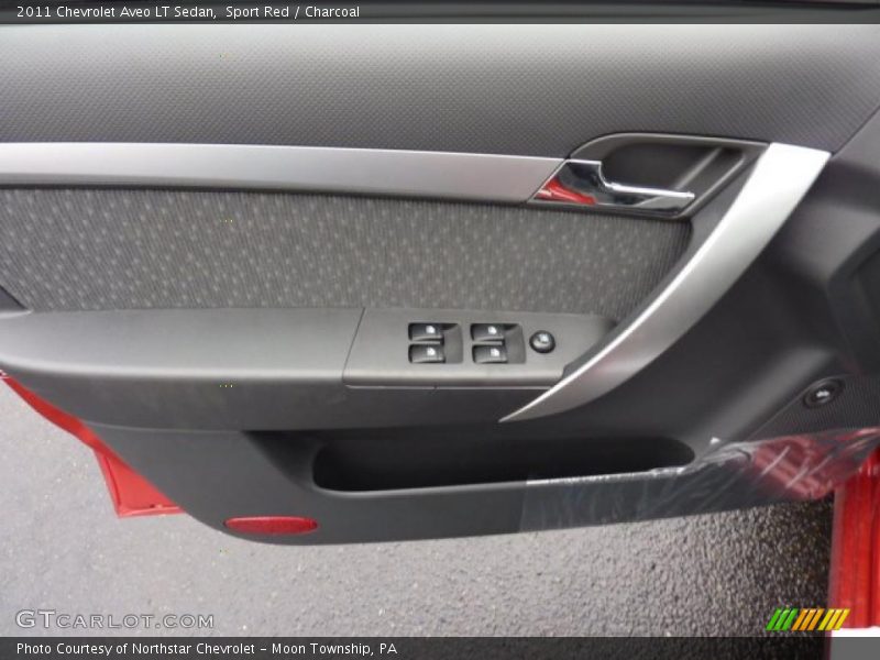 Sport Red / Charcoal 2011 Chevrolet Aveo LT Sedan