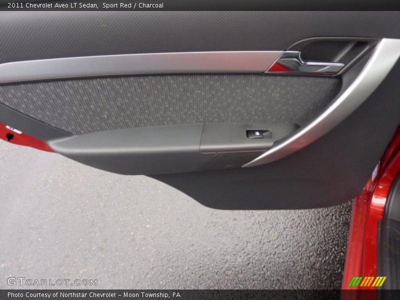 Sport Red / Charcoal 2011 Chevrolet Aveo LT Sedan