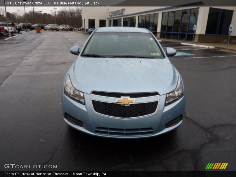 Ice Blue Metallic / Jet Black 2011 Chevrolet Cruze ECO