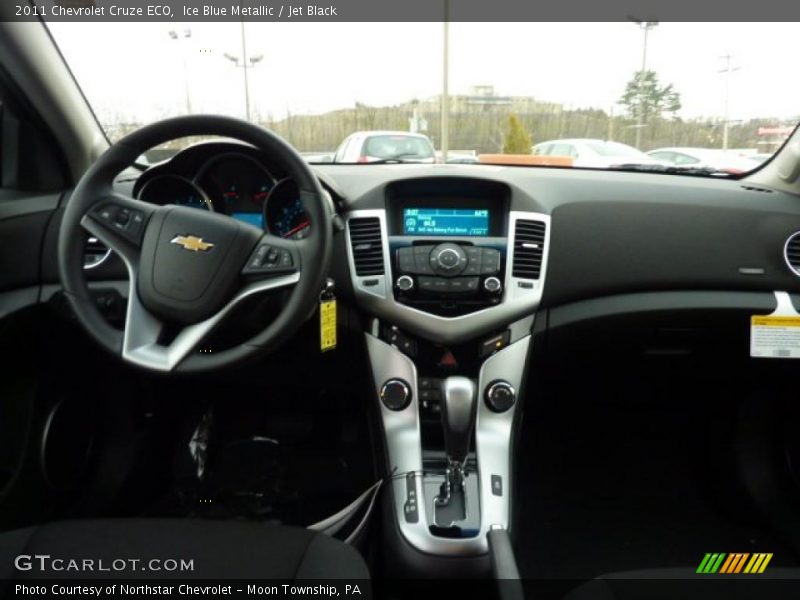 Ice Blue Metallic / Jet Black 2011 Chevrolet Cruze ECO