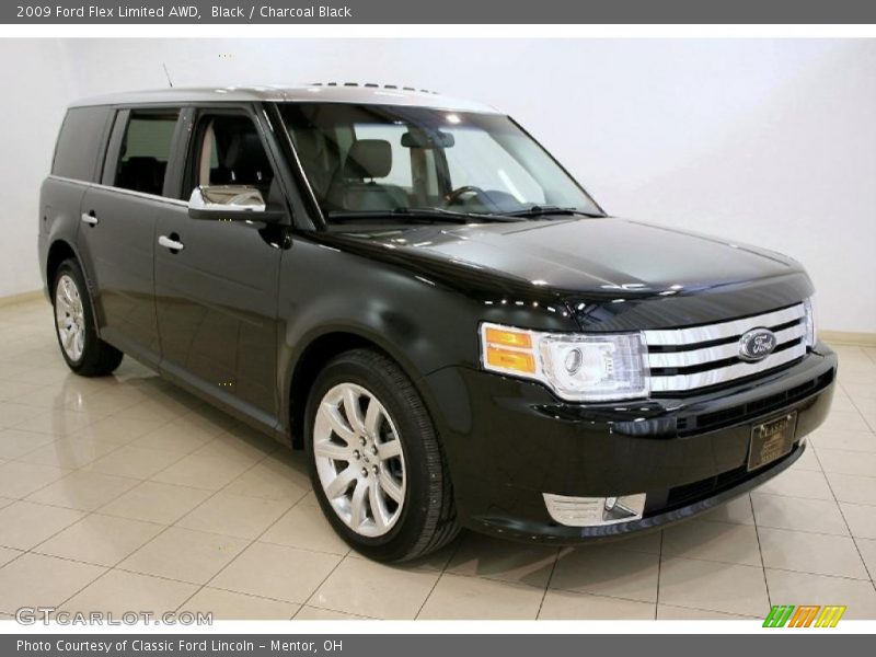 Black / Charcoal Black 2009 Ford Flex Limited AWD
