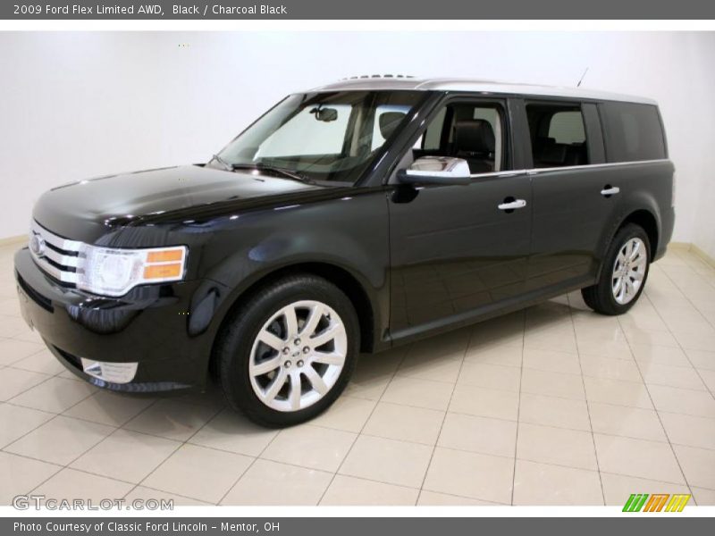 Black / Charcoal Black 2009 Ford Flex Limited AWD