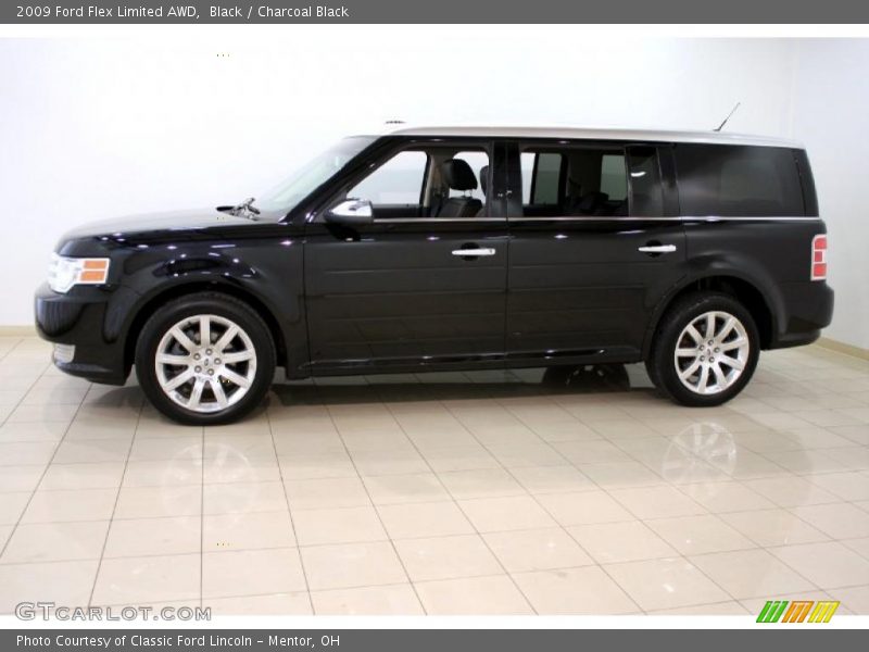 Black / Charcoal Black 2009 Ford Flex Limited AWD