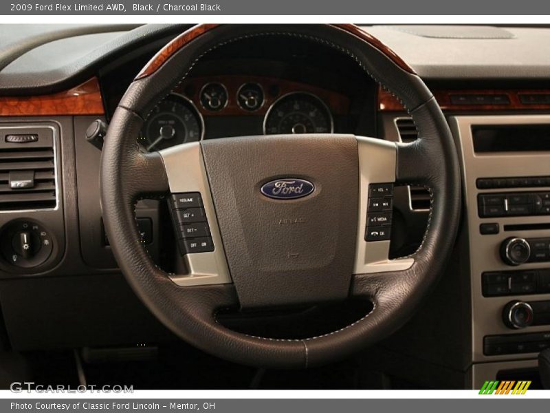 Black / Charcoal Black 2009 Ford Flex Limited AWD